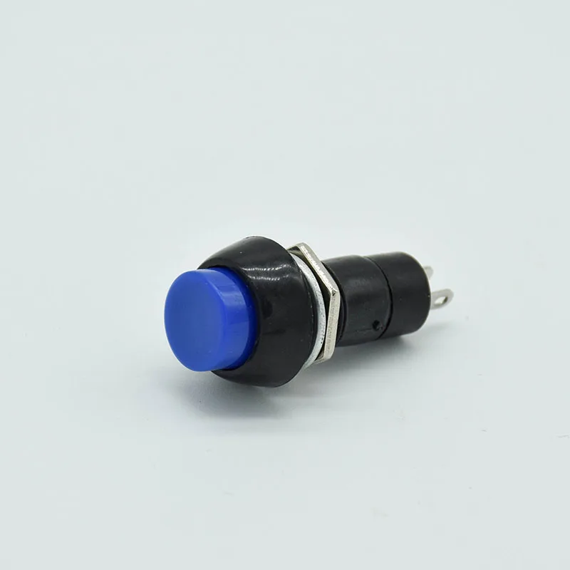 6pcs/lot 12mm Plastic Push Button Switch Self-locking / Momentary  Switchs 3A 150V PBS-11A PBS-11B 2PIN