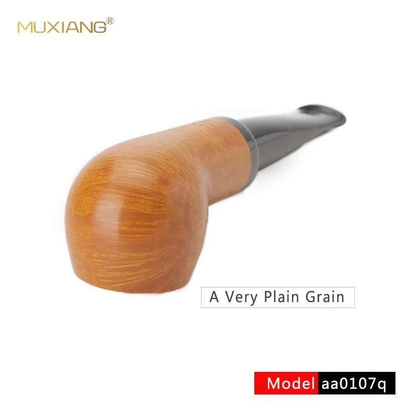 MUXIANG  Handmade Briar WoodenTobacco Pipe Good  Smoking pipe Fit for  9 mm Filter Free 10 Smoking Pipe cleaning Tools aa0107q