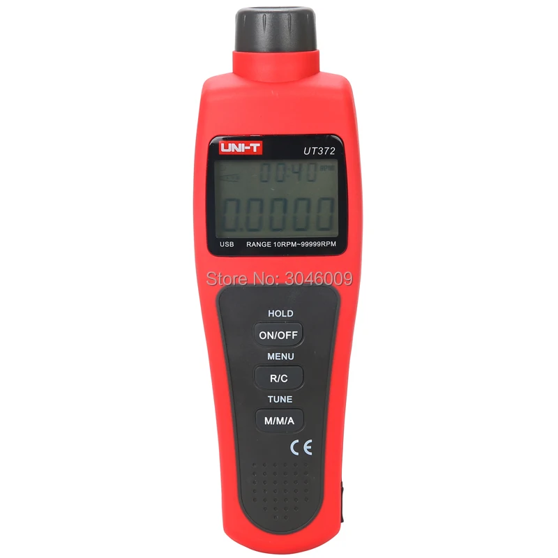 UNI-T UT372 non-contact tachometer photoelectric digital tachometer digital to keep USB data transmission automatic shutdown