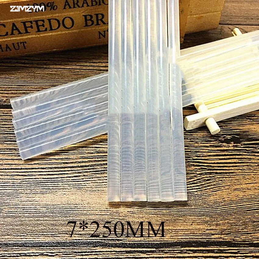 1PC 7mm Hot Melt Glue Stick for Heat Glue Gun High Viscosity 7x250mm Adhesive Glue Stick Repair Tool Kit DIY Hand Tool