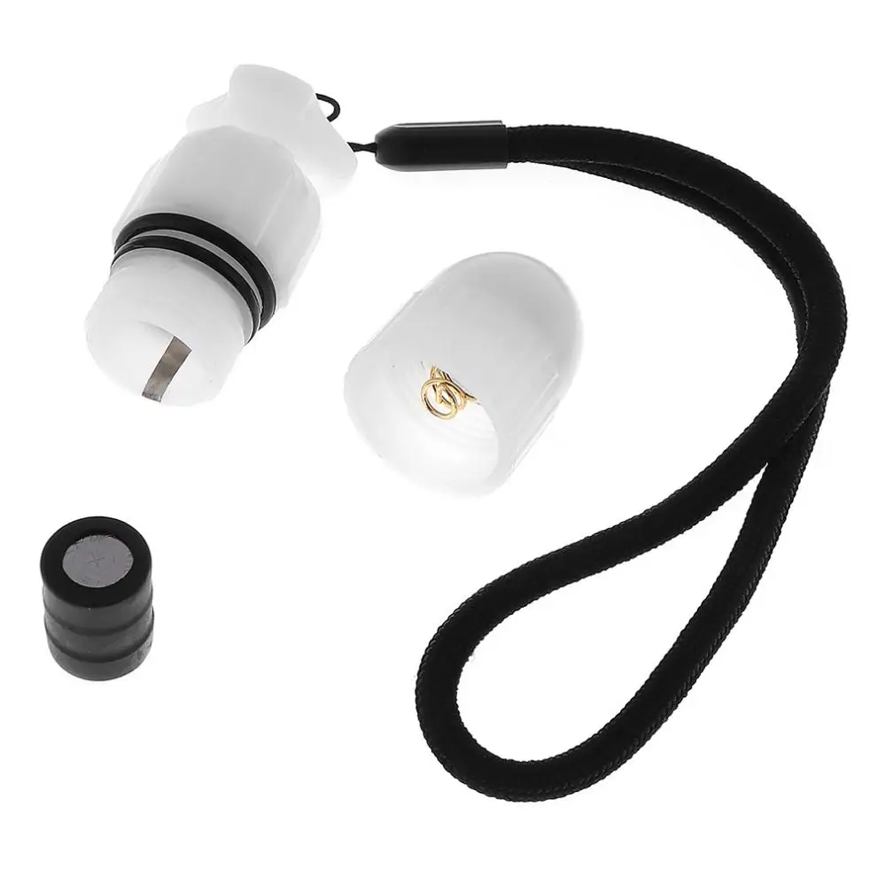 2 pièces sous-marine LED clignotant nuit plongée Tourches LED faisceau de balise Signal de sécurité lampe avertissement plongée torche LED pour le Camping