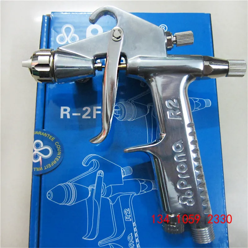 Prona R2-F R2-R mini manual paint spray gun, small area repair painting,0.3 0.5 0.8 1.0mm nozzle