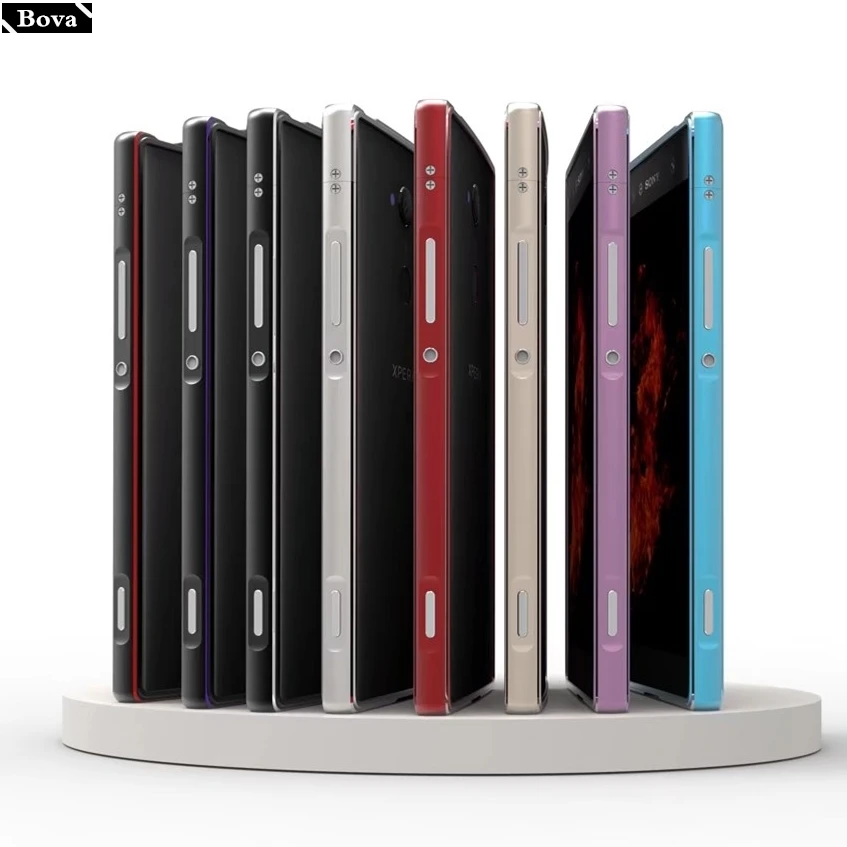 

Роскошный роскошный Ультратонкий алюминиевый чехол-бампер для Sony Xperia XA2 Ultra/XA2, Защитный металлический чехол для телефона