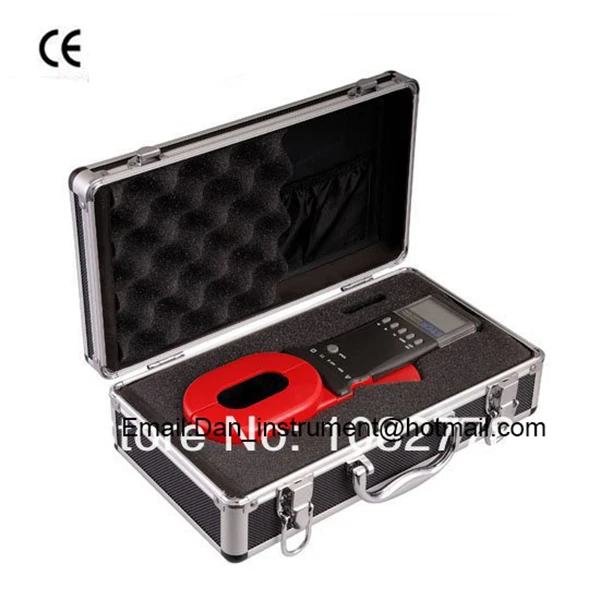 Free Shipping New ETCR2000+ Clamp On Ground Earth Resistance Tester Meter