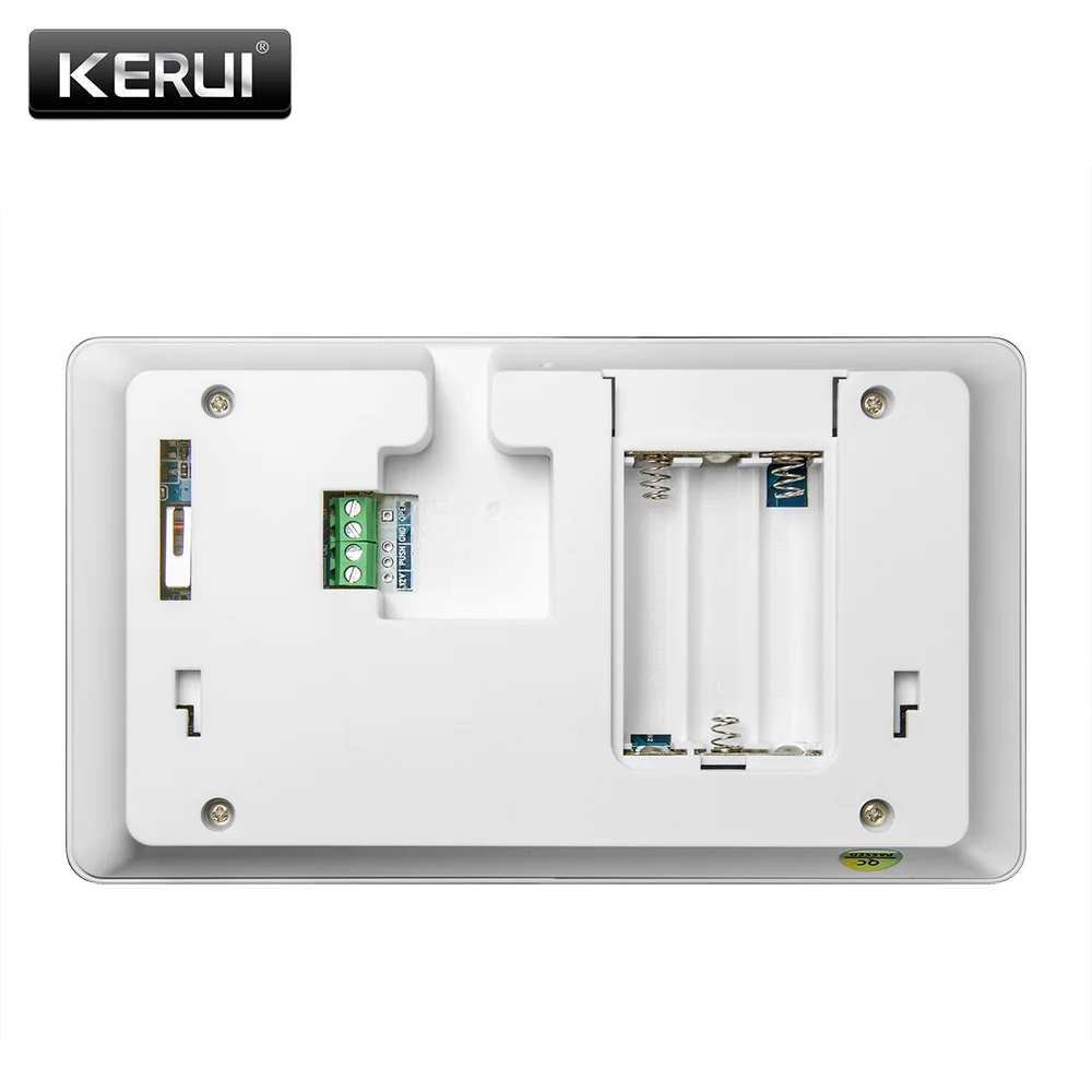 Kerui-ワイヤレスホームセキュリティアラームシステム、k16、433mhz、rfid、タッチキーボード、キーパッドw181、w184、w202、w204、gsm