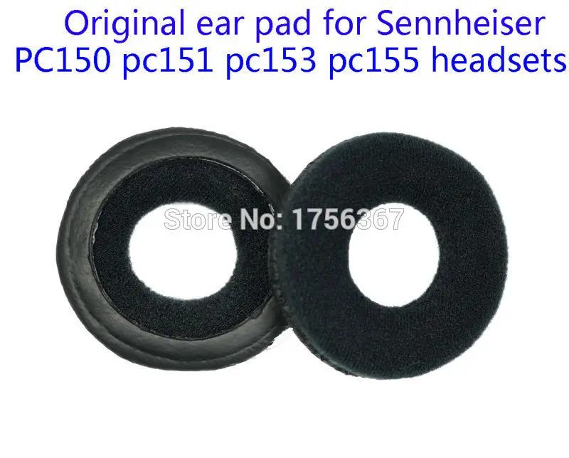 Replace ear pads for  Sennheiser PC150 PC151 PC153 PC155 headphones Flannelette earmuffs original headsets cushion.