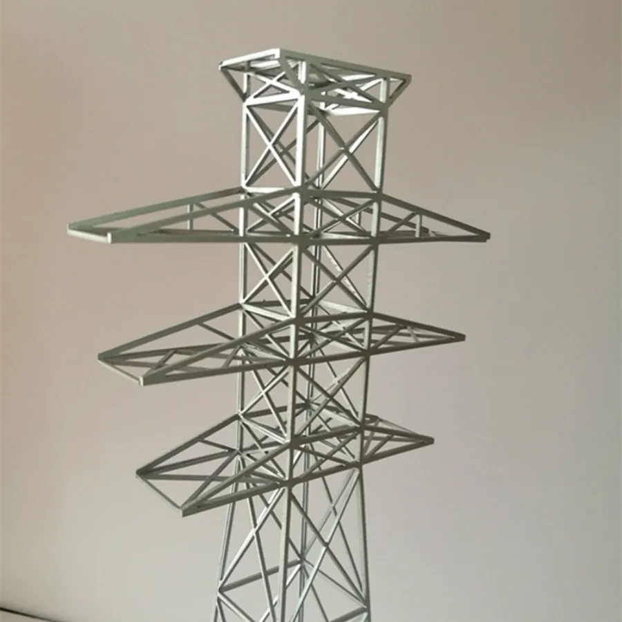 30cm Sand Tray Model Material Scene High Voltage Electric Tower Transmission Tower Model Finished Product