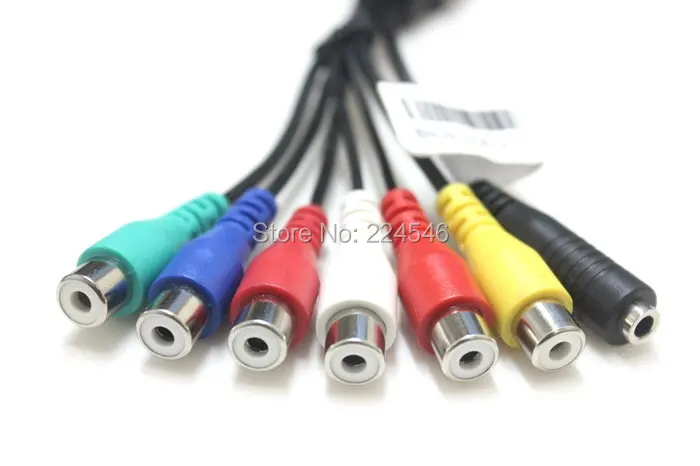 TV AV Component composite stereo Adapter Cable BN39-01900A For Samsung 4k LED UN110S9VF UN48JS9000F