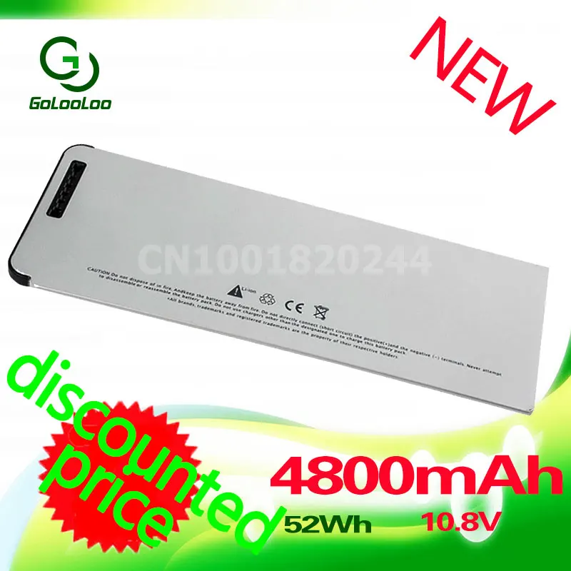 

Golooloo for Apple 10.8V A1281 A1286 ( 2008 Version ) laptop battery for MacBook Pro 15" MB470 MB471 MB772 MB772*/A MB772J/A