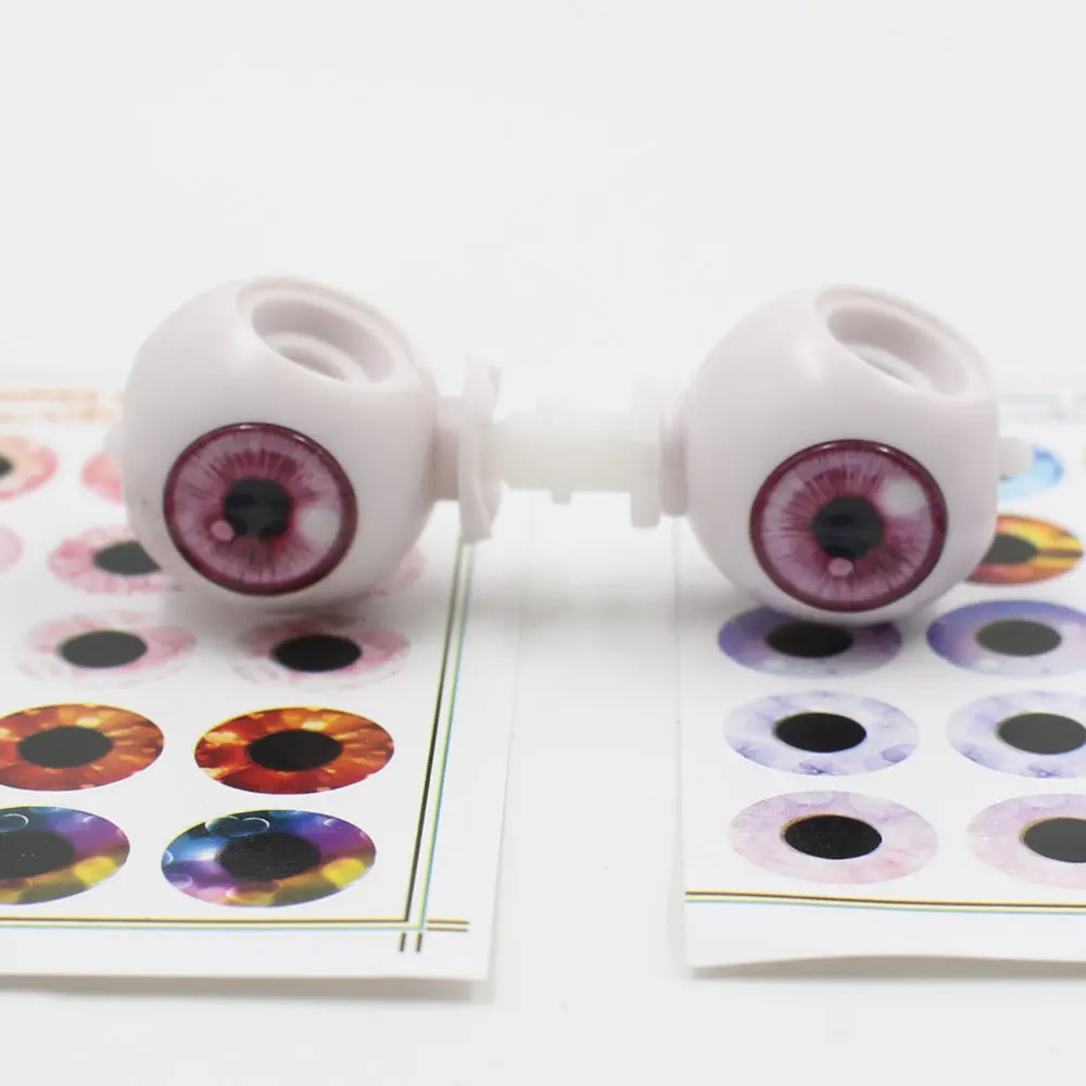 Blyth doll eyes chips pattern (paper) it suitable for 1/6 ICY and blyth dolls glass Transparent eye chips eyeball section 2