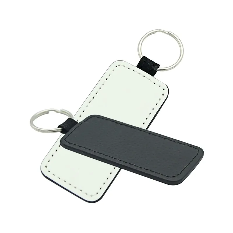 Free Shipping 50pcs/lot Blank Sublimation Leather Pendant Tags Key Chains DIY Printing Sublimation Ink Transfer paper