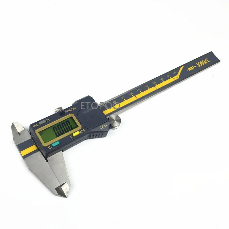 0-150mm 6inch 200mm 300mm 0.005mm TERMA ABS Origin Digital Caliper IP54 water proof electronic vernier caliper micrometer gauge