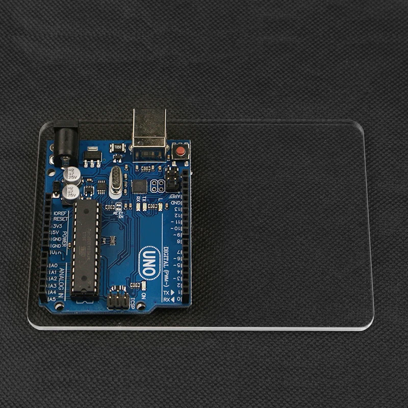 Acrilico trasparente Piastra di Montaggio Bordo Breadboard Sperimentale Della Piattaforma per per UNO R3