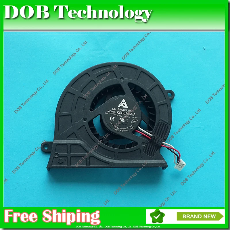 

cpu fan for SAMSUNG NP300E4A NP300 NP300V5A NP300V4A NP200A4B NP305E5A laptop cpu cooling fan DFS531005MC0T F81G-7 KSB0705HA