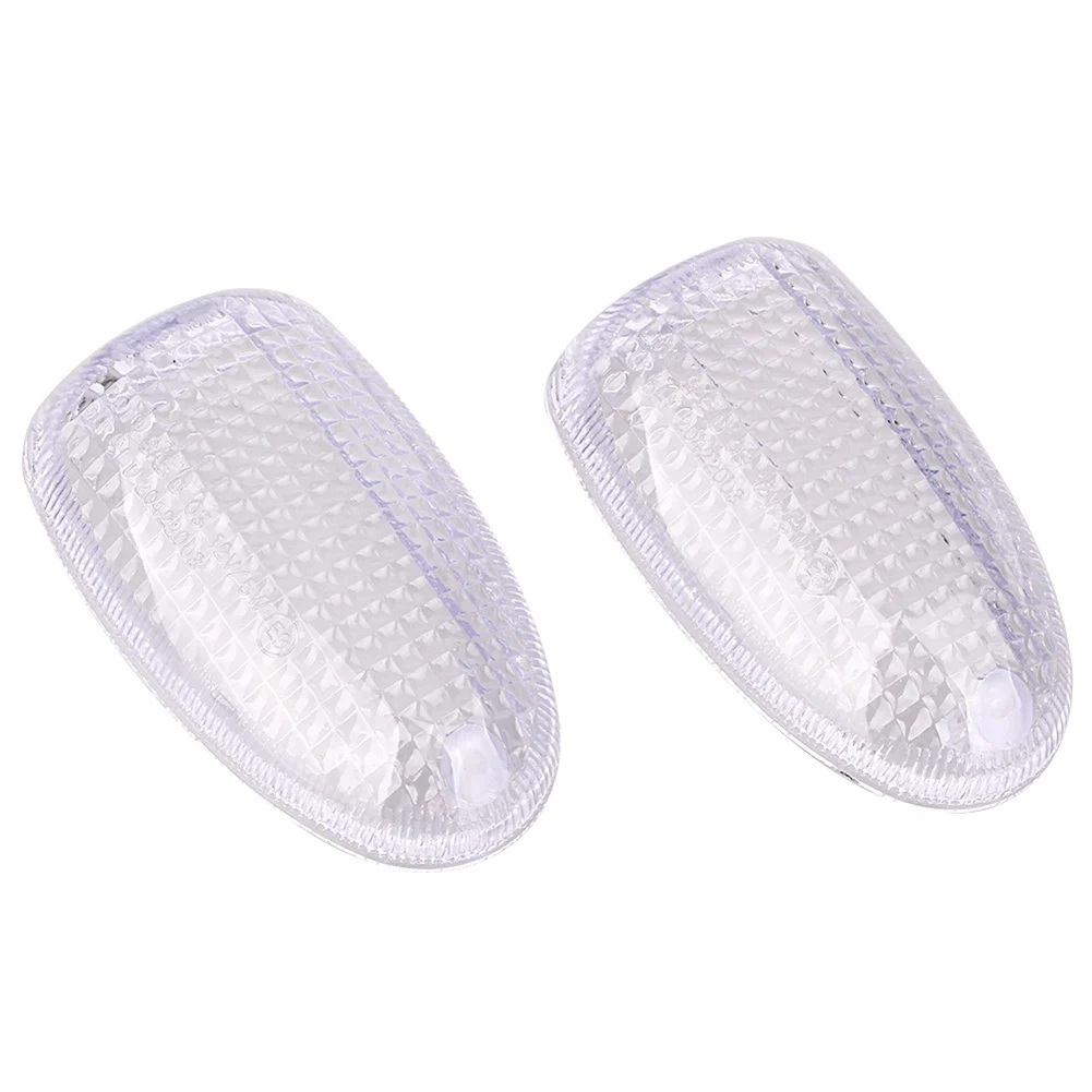 2Pcs E-Mark Motorcycle Turn Signals Light Lamp Indicator Blinker Lens Cover for BMW K1200RS 1997-2004 & R1150R R1150GS R1200C