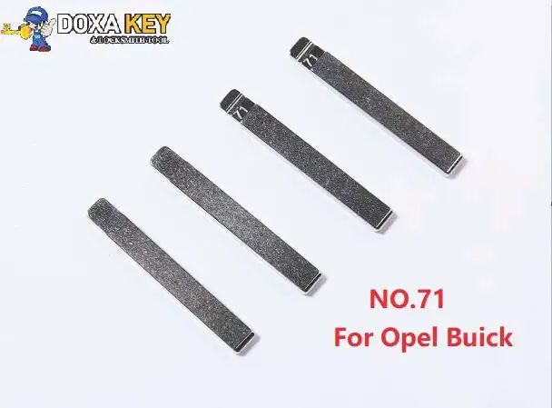 (5pcs) NO.71 KEYDIY Universal Remotes Flip Blade Left HU100 For Opel Buick