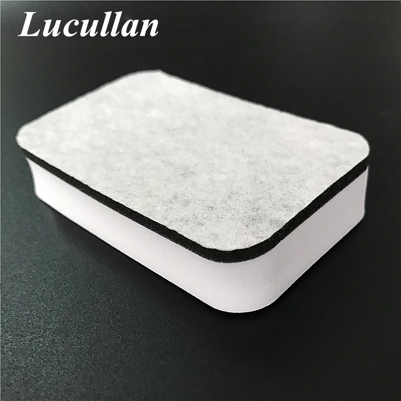 Lucullan Design Non-Woven Fabric Nano Paint Coating Sponge Car Liquid Ceramic Coat Auto Glass Care Protection Applicator