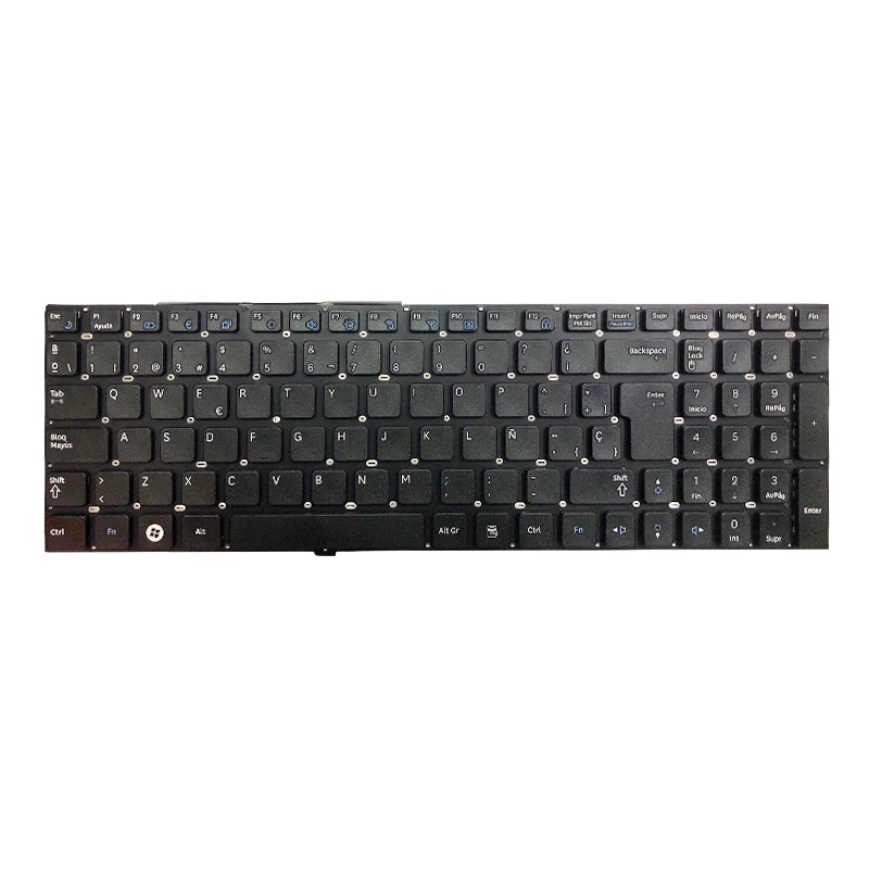 Imagem -02 - Teclado para Laptop Samsung Rf510 Rfqx530 Rc530 Novo Teclado Preto com Versão sp