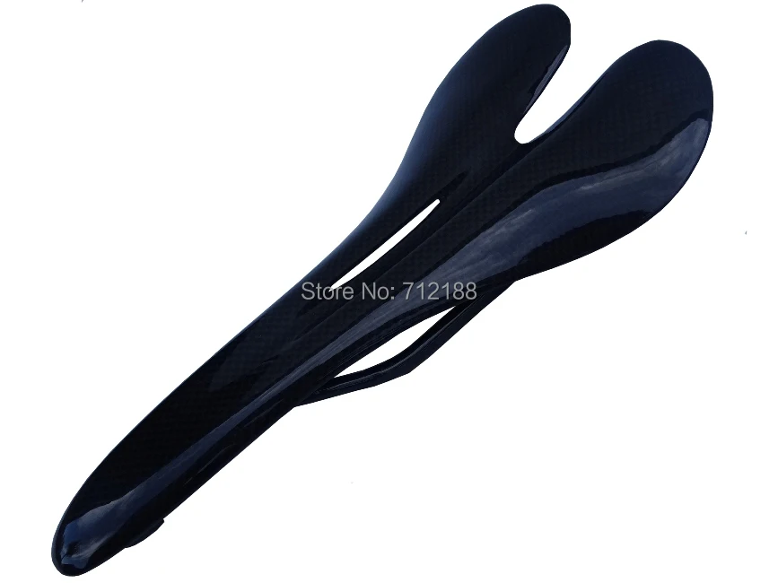 SD-001 :  Carbon Glossy Cycling MTB Road Mountain Cyclocross Bike Seat Saddle