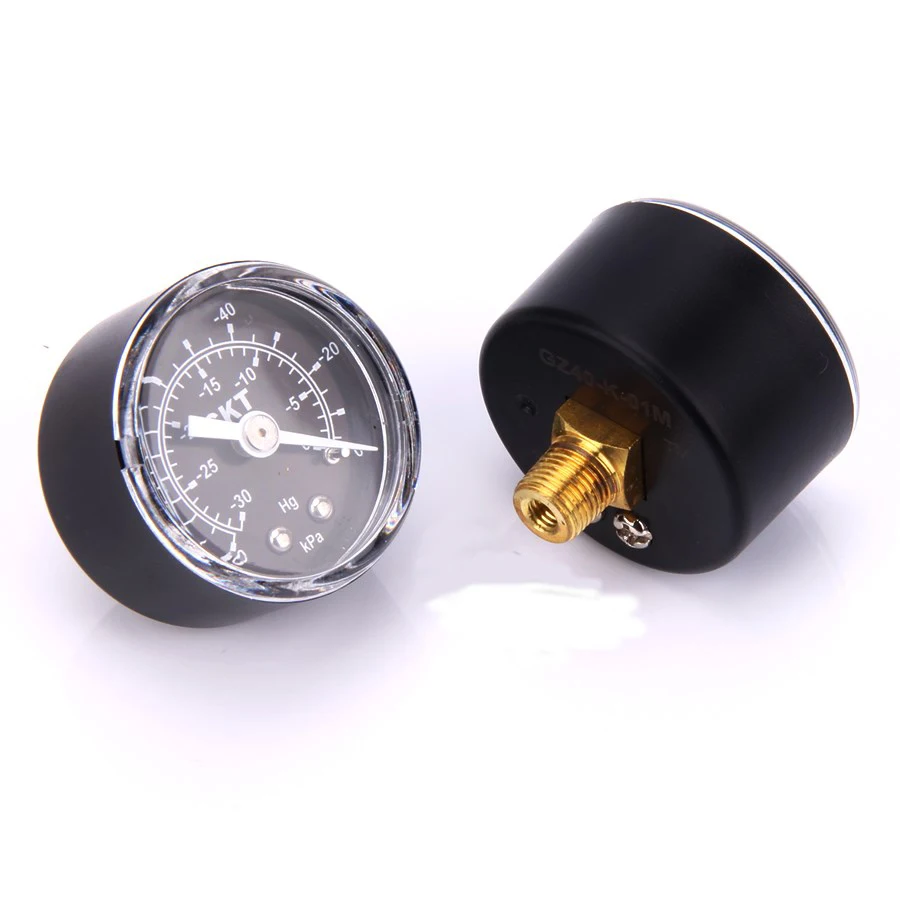 

GZ40-K-01M Vacuum Pressure Gauge Male Thread R1/8 Female Thread M5 Negative Pressure Gauge Meter