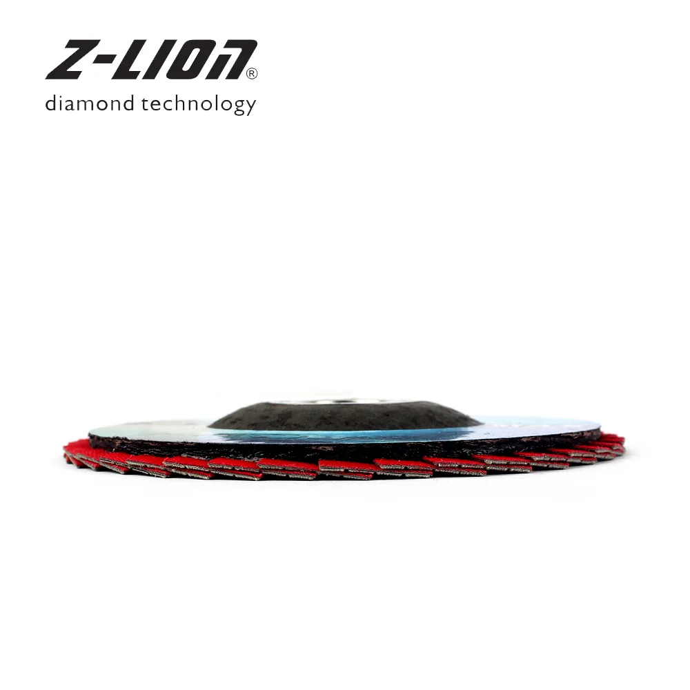 Z-LEAP 4 "Đánh Bóng Kim Cương Đá Mài Sập Đĩa 100Mm 1 Máy Mài Góc Chà Nhám Đĩa Kim Loại Đá Nhựa mài Mòn Dụng Cụ