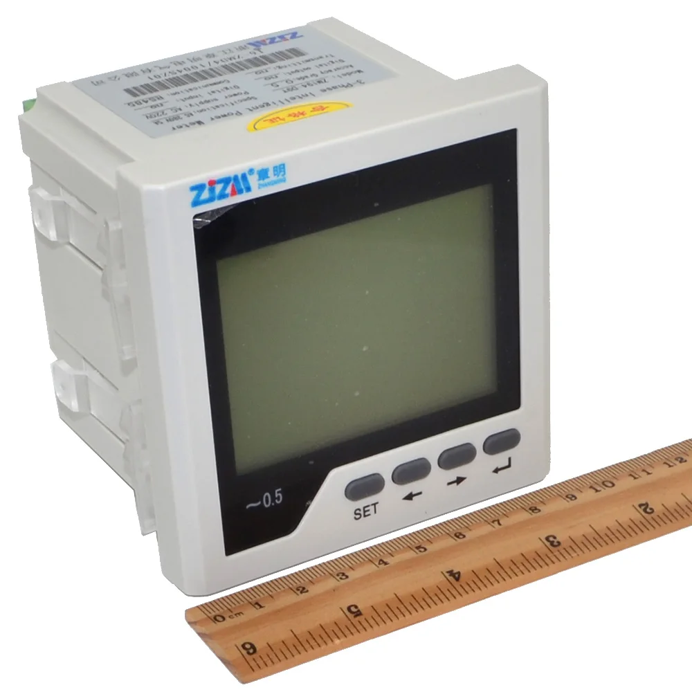 Multifunction Intelligent Digital LCD Display Three-phase Network Power Meter Ammeter with RS485 Communication Function 12003222