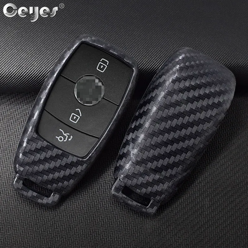 Ceyes Car Styling Auto Protection Key Shell Fob Holder Cover Case For Mercedes Benz Class E200 E260 E300 W213 2018 S Accessories