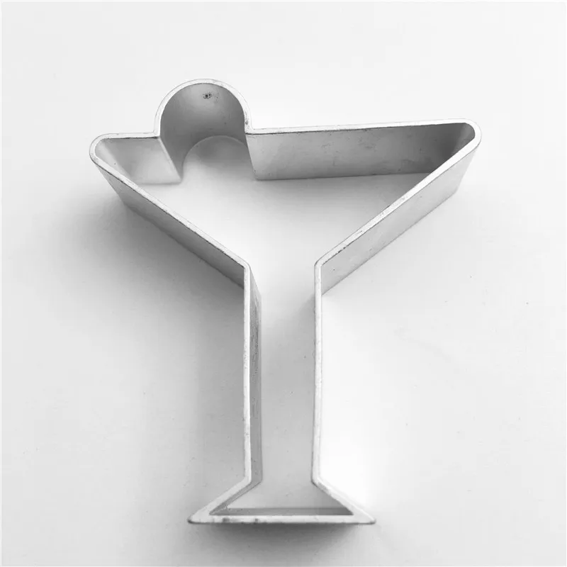 

Aluminium Alloy Cookie Cutter Goblet Cup Metal Cookie Cutter Making Wineglass-Shaped Biscuit Mold
