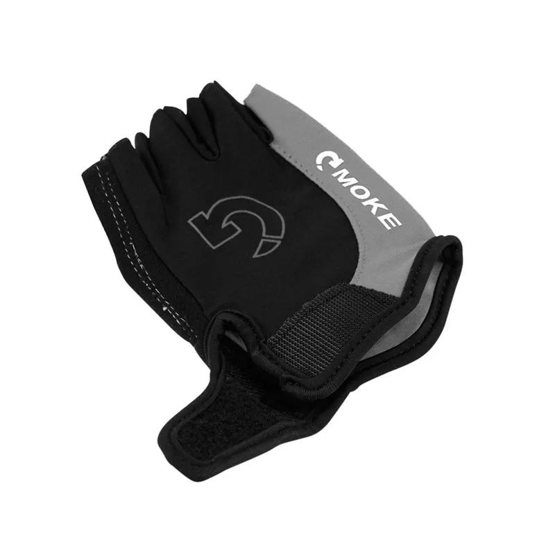 Guantes de ciclismo para hombre, manoplas de medio dedo con almohadilla de Gel antideslizante, para ciclismo de montaña o carretera, 1 par, S-XL