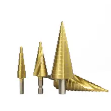 Titanium Coated Pagoda Step Drill 4-32mm #5