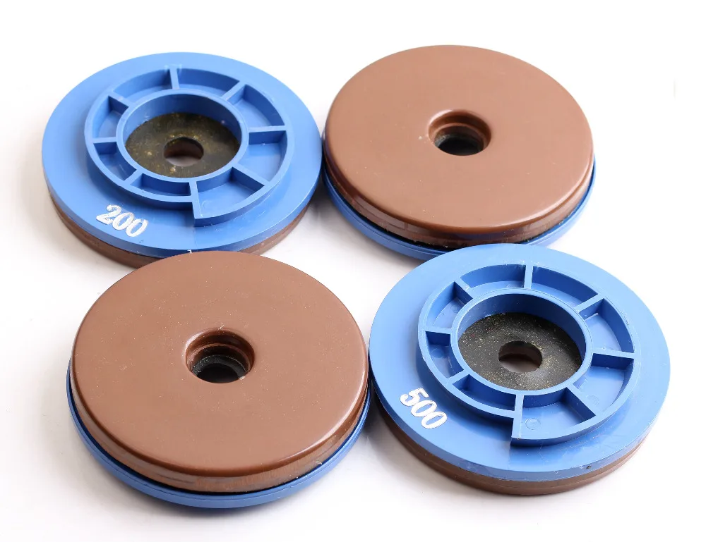 Tamanhos d125mm (5 polegadas) almofadas de polimento para granito e mármore