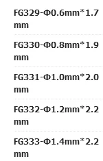 Alta velocidade de carboneto de tungstênio brocas dentárias, FG Bur, laboratório clínico, FG 330, FG 331, 50pcs