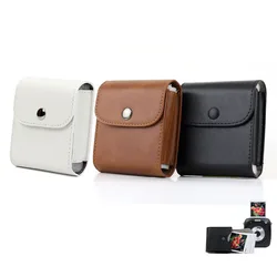 FUJIFILM Instax SQUARE Film Pouch PU Leather Vintage Bag for SQ40 SQ20 SQ10 SQ6 SQ1 Camera SP-3 Printer Photo Paper Pocket Case