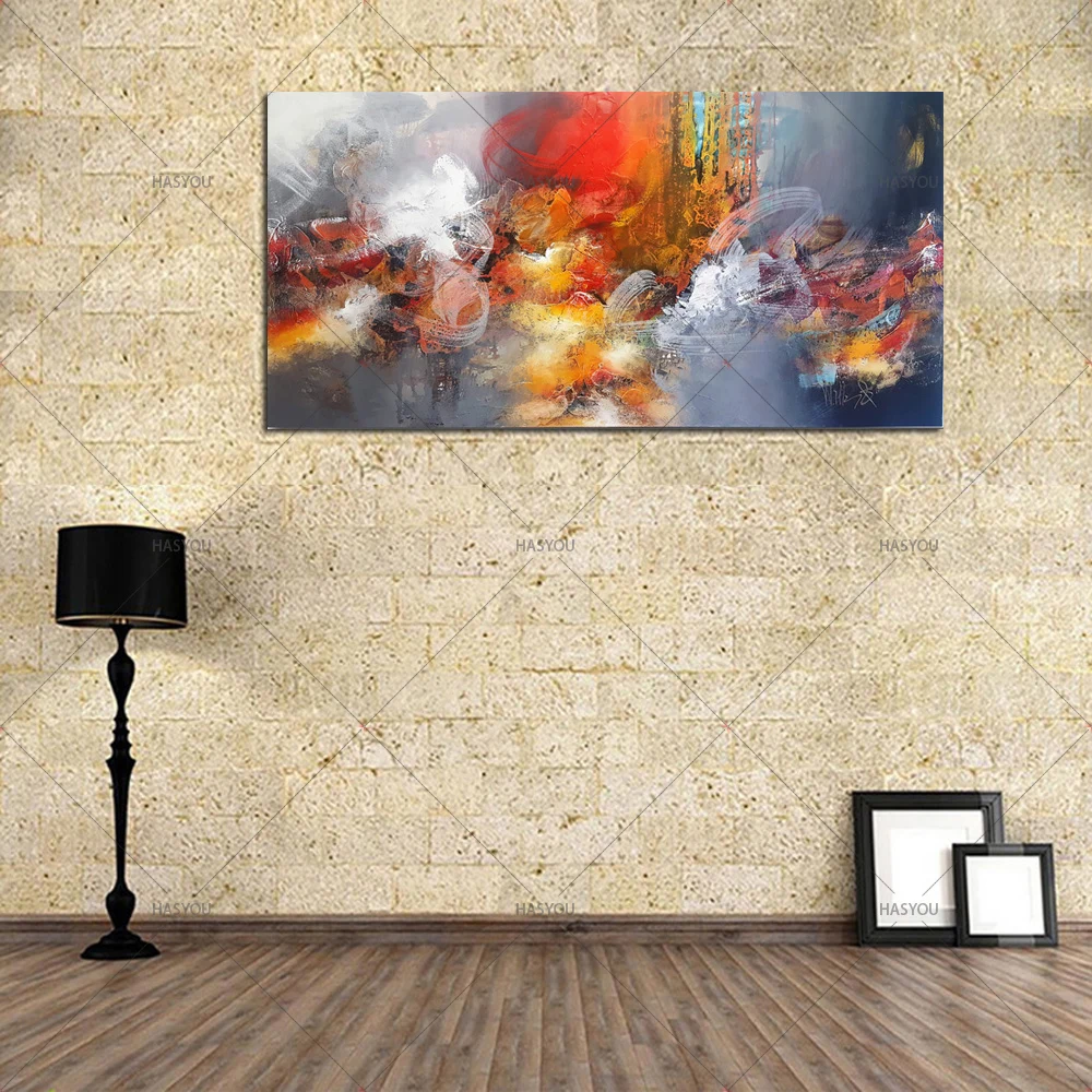 

New Style handpainted Oil Painting On Canvas For Room Decor 100% Handmade Abstract Picture Hand Painted Painting for living room