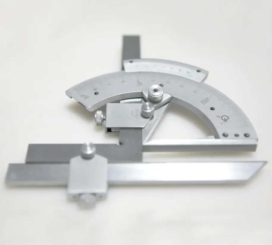 OZE19921102 0-320 Precision Angle Measuring Finder Universal Bevel Protractor Tool