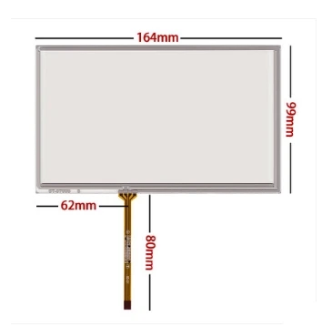 

10pcs/lot New 7 inch GPS on-board DVD touch screen 164*99 mm for at070tn90v.1 AT070TN92 V.X 7DD1+1 FPC