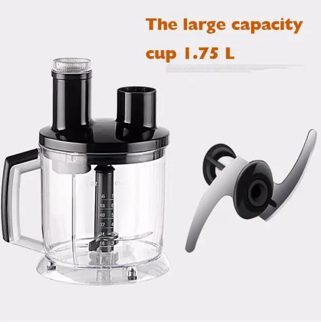 Multi-Function Food Processor Electric Blender Stainless Steel Meat Grinder Fruit Milk Shake Mixer