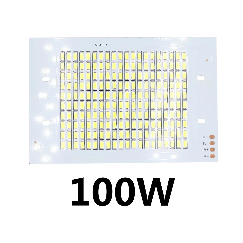 20W 50W 100W 150W 200W 20W SMD5730 LED Chip Lamp Beads High Power LED Floodlight DC30-34V For Indoor Outdoor DIY PCB Kit