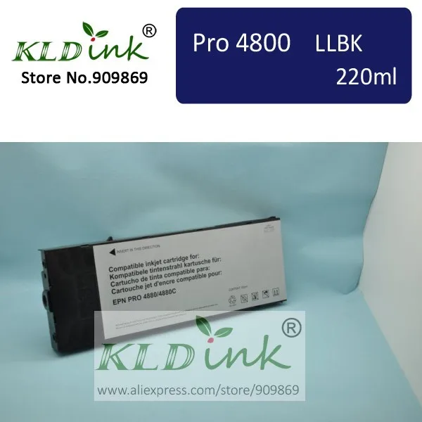 [KLD Ink] T6069 Compatible ink cartridge for Stylus Pro 4800 Printer  ( 1 cartridge with chip and pigment ink )