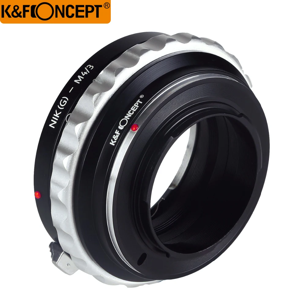 K & F CONCEPT-حلقة محول تركيب عدسة الكاميرا ، لـ Nikon(G)-M43 ، لـ ia (G) ، عدسة لكاميرا Micro 4/3 ، أوليمبوس/باناسونيك