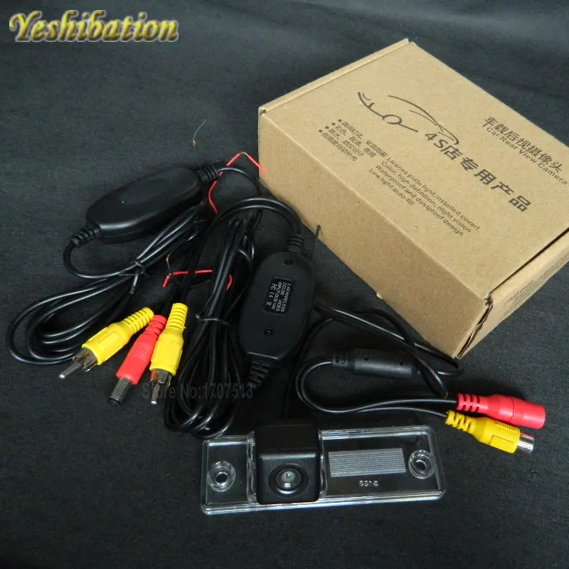 Yeshibation Wireless RearView Camera For Toyota 4Runner SW4 Hilux Surf 2002~2010 HD CCD Night Vision Parking Camera