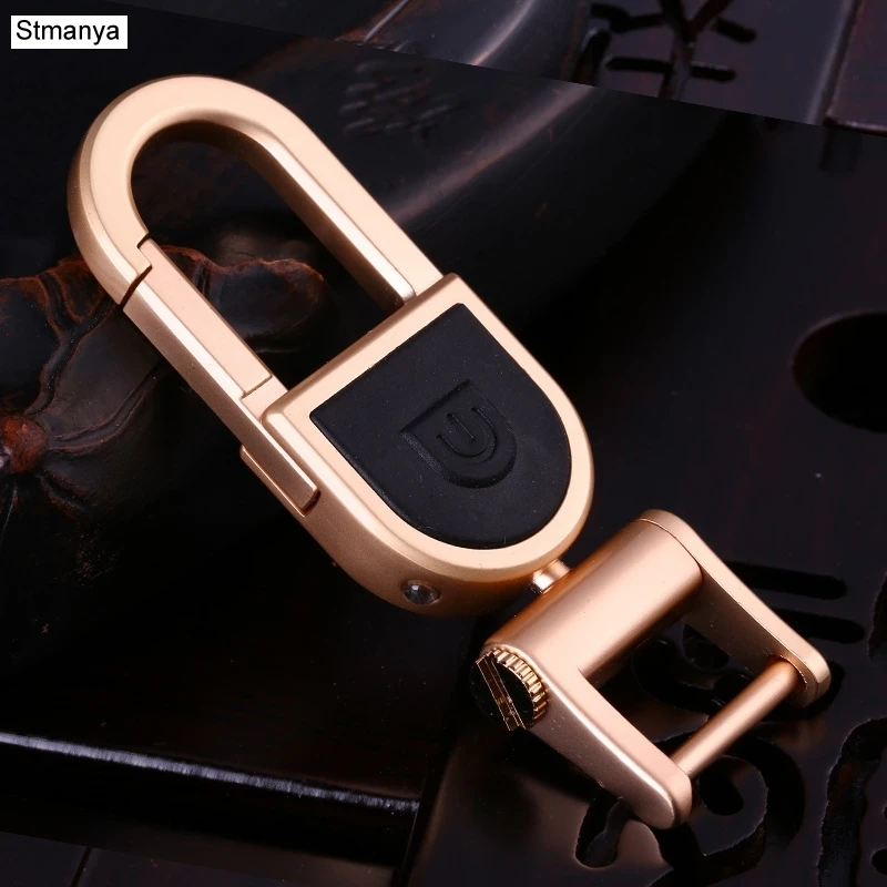 

Men Top Keychain High quality LED car key ring New Fashion Metal Keychain Party Gift Jewelry K1884