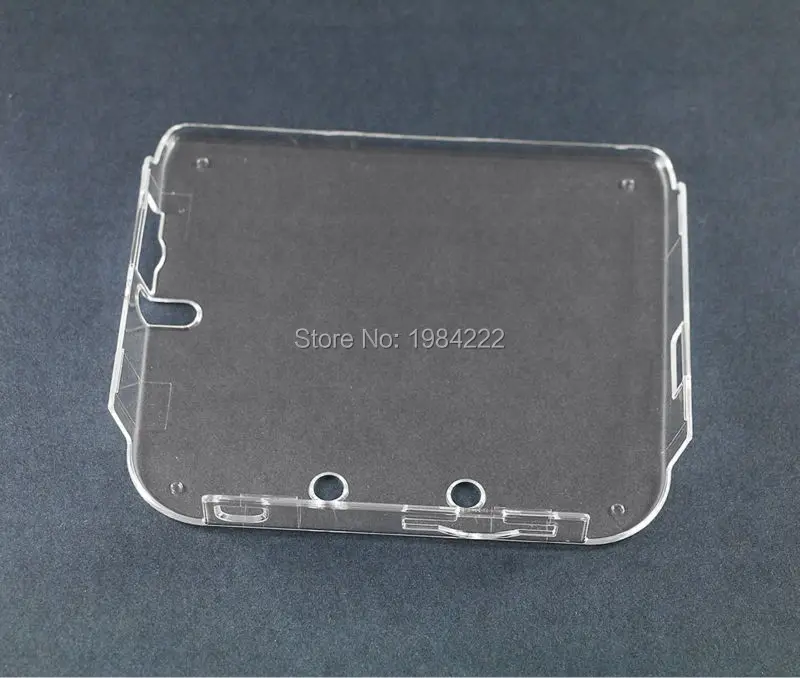 OCGAME-Coque de protection en plastique transparent pour console 2DS, étui en cristal de remplacement, 5 pièces/lot