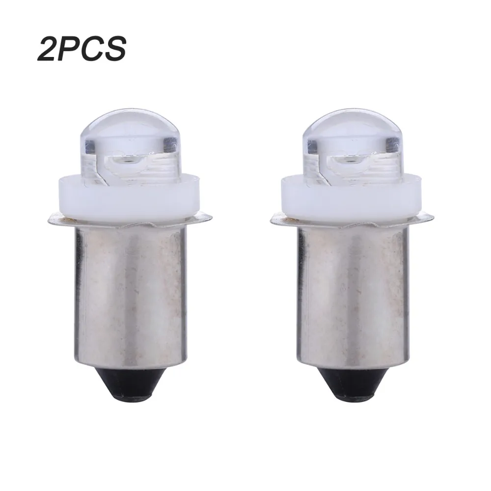 2PCS P13.5S Base High Power LED Upgrade Bulb Replacement Bulbs Led Conversion Kit Fot C/D Flashlights