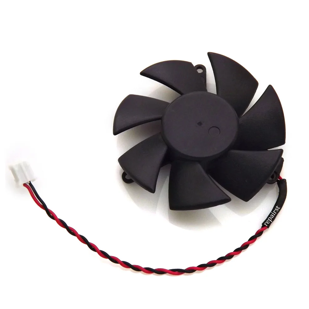 PLD05010S12L, średnica 45mm, 0,1 A, 2-pin, chłodnica GPU VGA, wentylator karty graficznej, dla MSI GeForce GT 1030 GT1030 2G LP OC V1