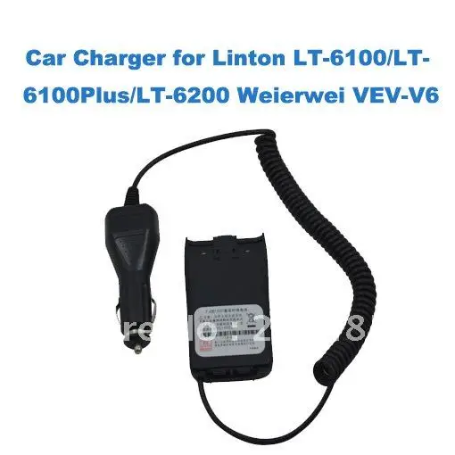 

DV 12V Car Charger/Battery Eliminator for Linton LT6100/LT-6100Plus/LT-6200/WeierWei VEV-V6 Handheld Walkie Talkie