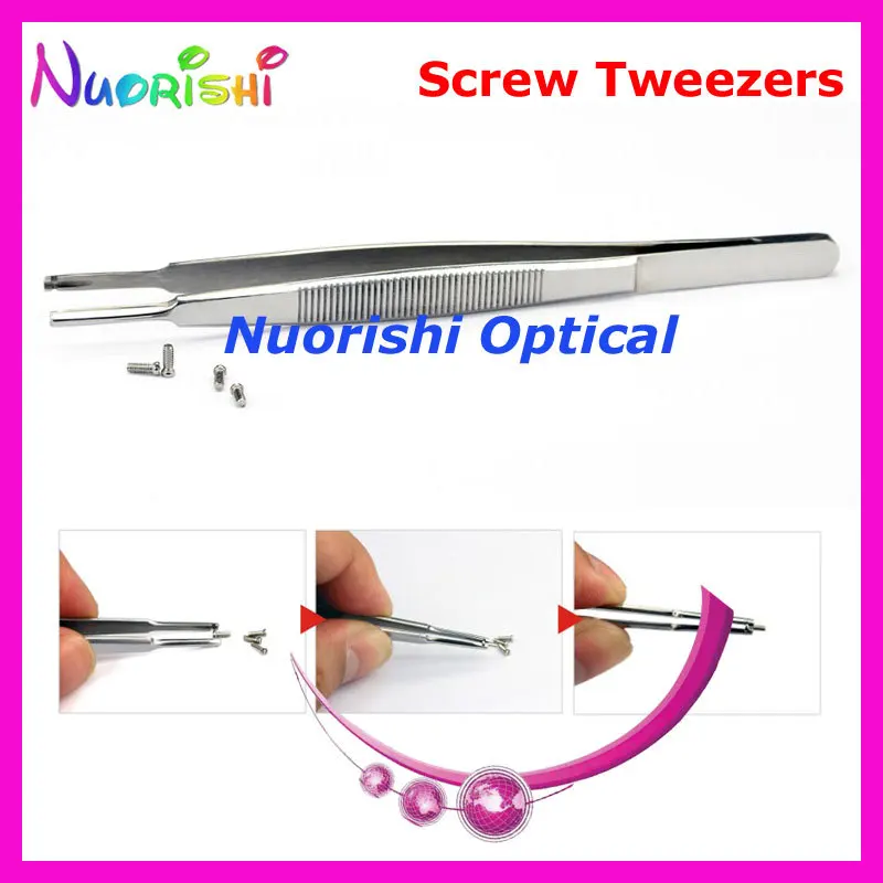 

4052 Mini Screw Tweezers Professional Glasses Sunglass Eyewear Tweezers Free Shipping