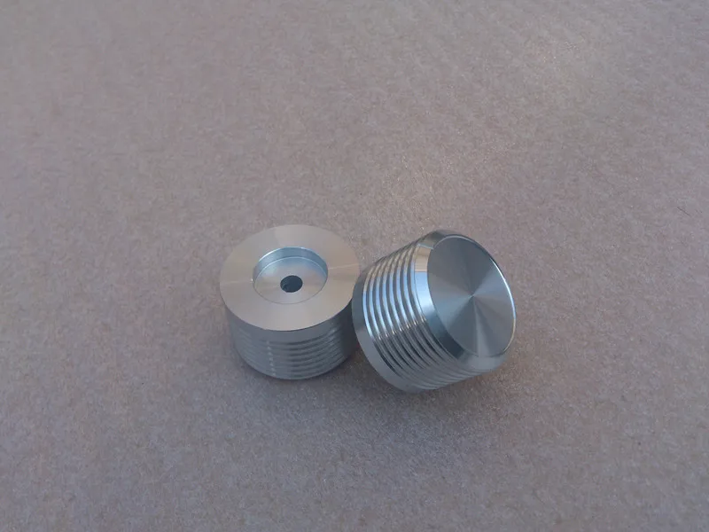 38*25 with rotary knob All aluminum solid volume knob Potentiometer knob Audio amplifier knob 38X25MM-10PCS/LOT