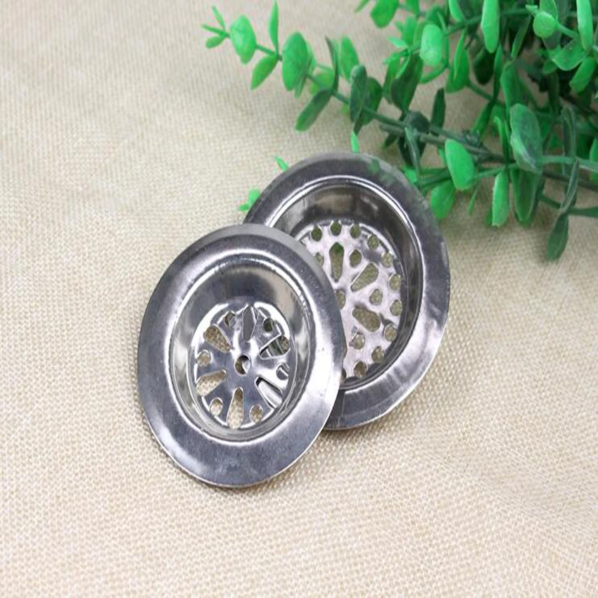 1PC Stainless steel Bath Strainer Shower Cover Kitchen Bathroom Basin Sink Strainer Filter Drain Strainer - Detail 1