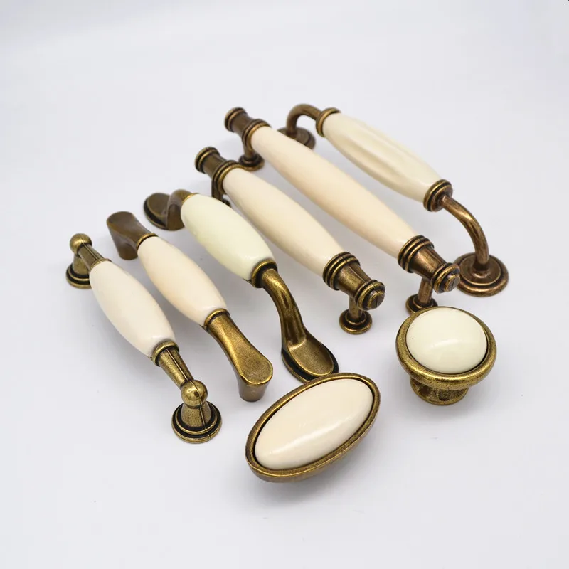 Foy en céramique antique pour meubles, MELKnobs, lèvent d'armoire de cuisine, Foy MELPulls